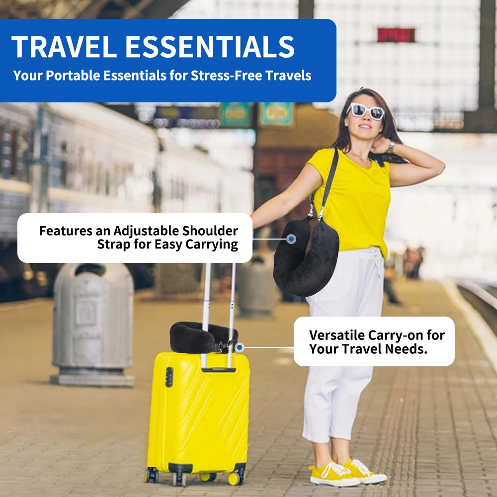 PackPillow™ Travel Neck Pillow