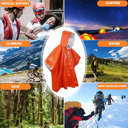 ThermaShield™ Emergency Survival Poncho