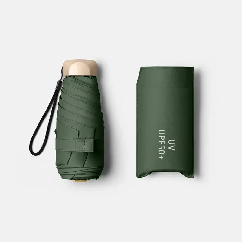 SunCapsule™ Mini UV & Rain Travel Umbrella
