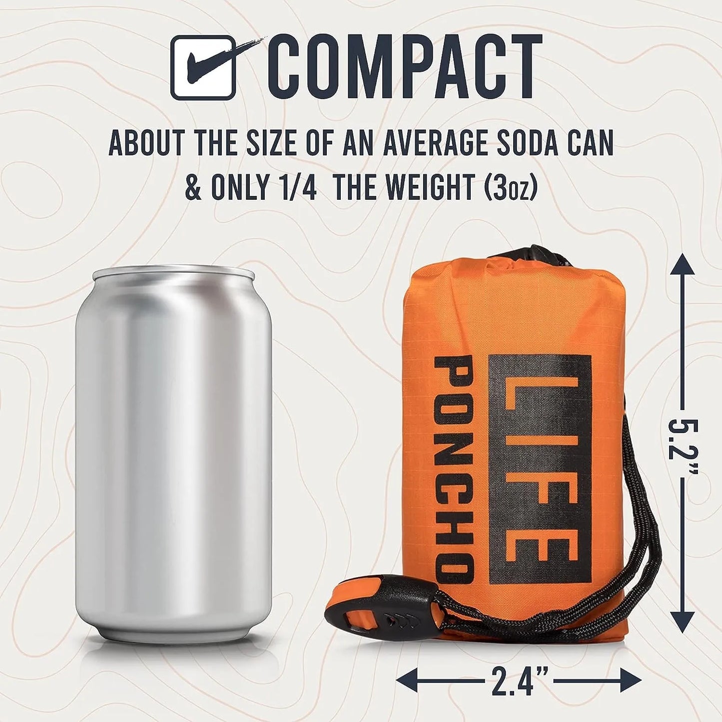 ThermaShield™ Emergency Survival Poncho