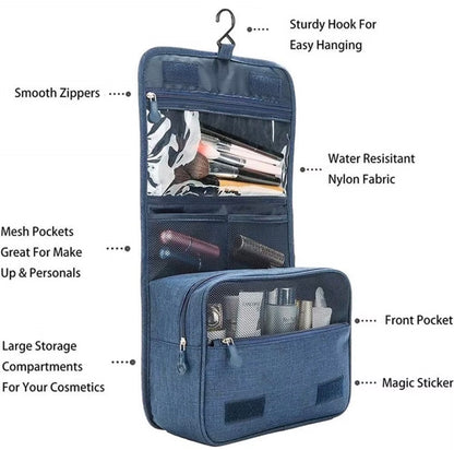 HangEase™ Travel Toiletry Organizer