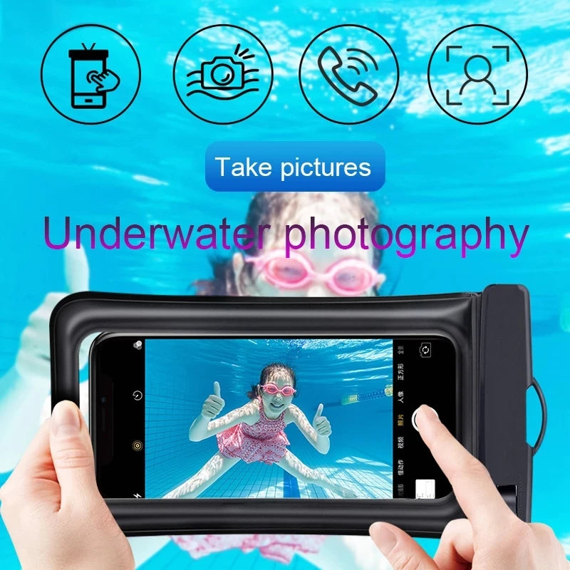 AquaShield™ Floating Waterproof Phone Pouch