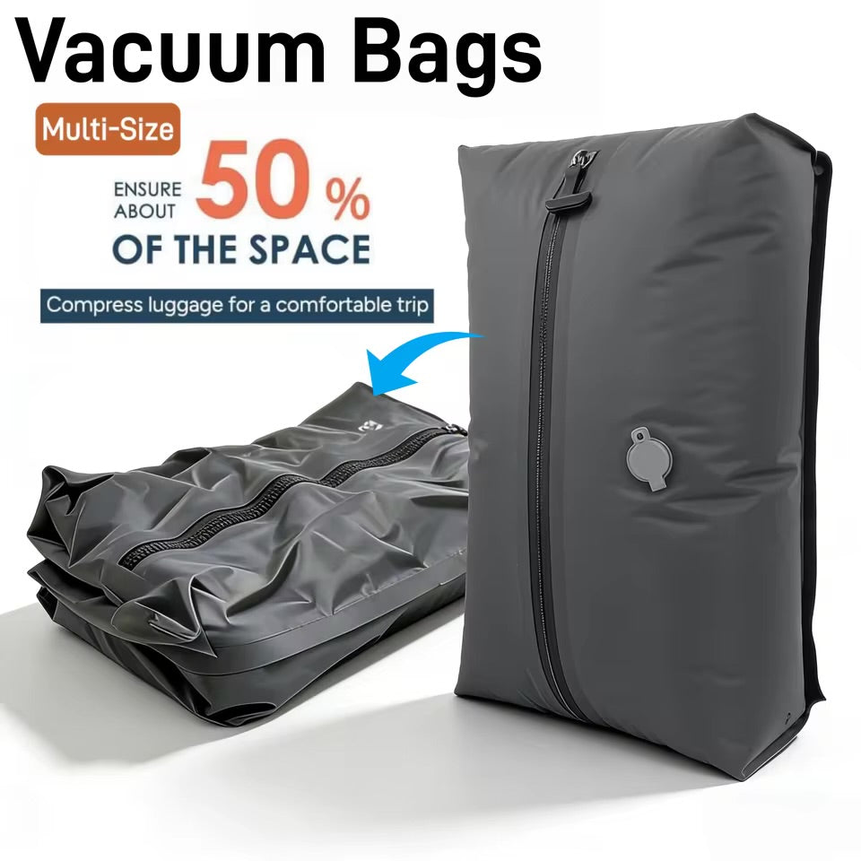 VacuPack™ Travel Compression Storage Bags