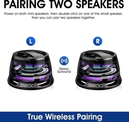 SonicSnap™ Magnetic RGB Mini Speaker