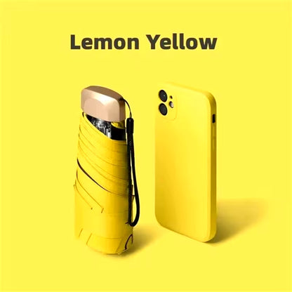 SunCapsule™ Mini UV & Rain Travel Umbrella