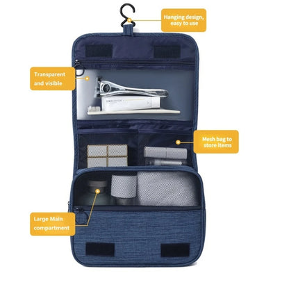HangEase™ Travel Toiletry Organizer