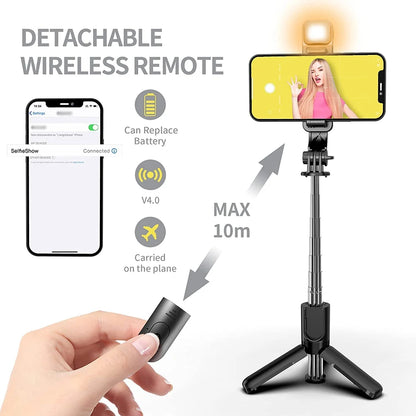 SnapLite™ Bluetooth Selfie Stick Tripod