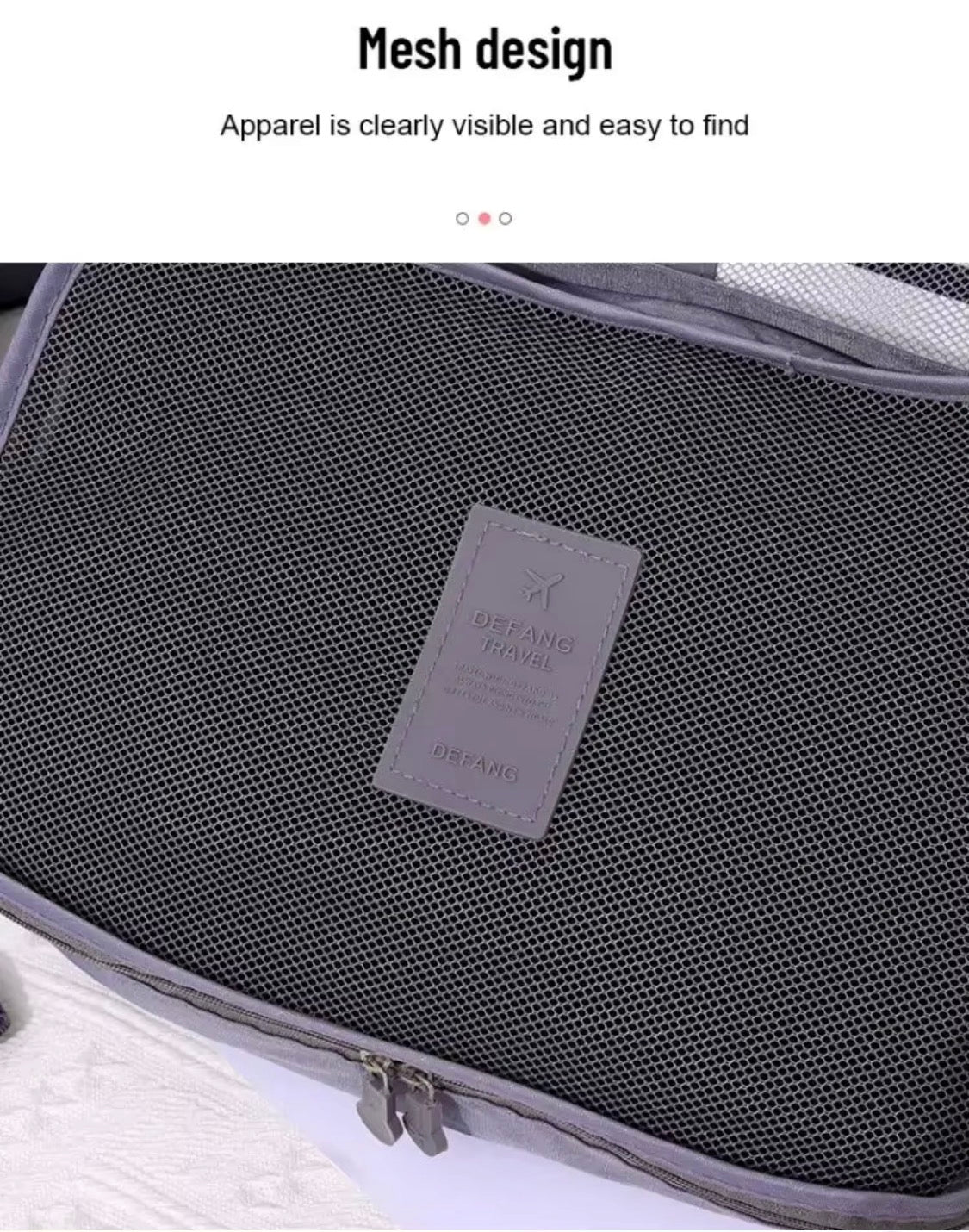 PackEase™ Travel Organizer Packing Cubes