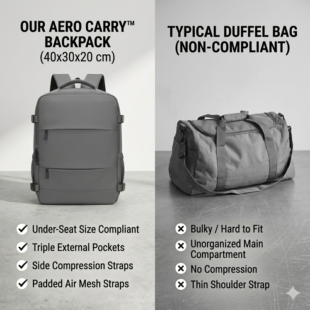 AeroCarry™ Cabin Travel Backpack