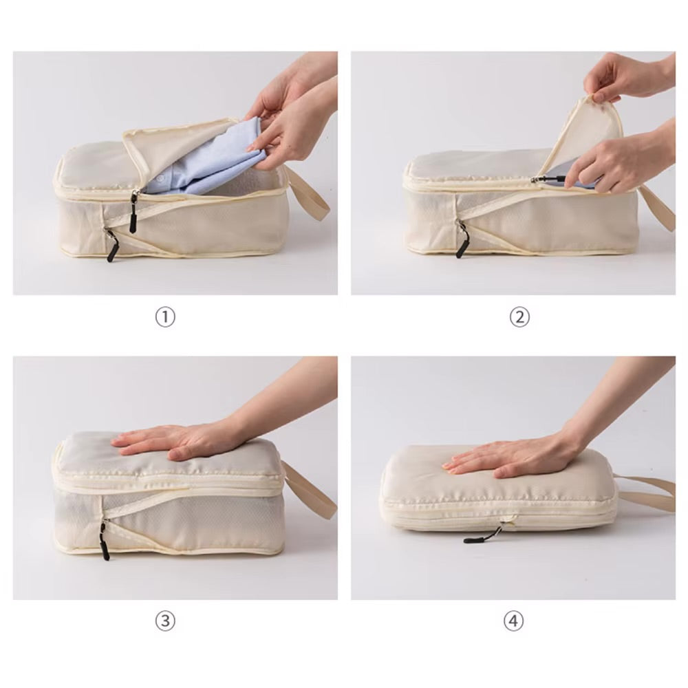 CompressPro™ Travel Compression Packing Cubes